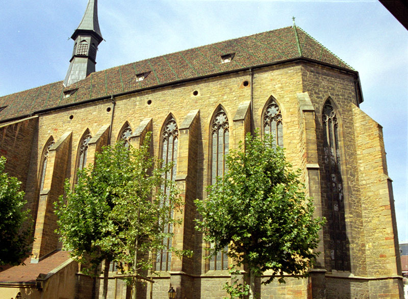 église des dominicains à Colmar